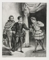 Hamlet : Hamlet et Guildenstern, 1834