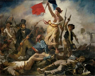 28 juillet 1830 ; La liberté guide le peuple ...