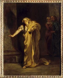 Lady Macbeth somnambule. Illustration de l