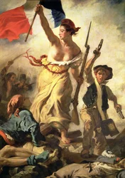La Liberté guidant le peuple, 28 juillet 1830, vers 1830-31, détail de 3692