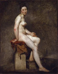 Nue assise dite Mademoiselle Rose