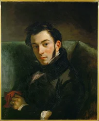 Portrait de Frédéric Villot (huile sur toile)