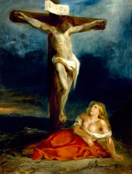 Sainte Marie-Madeleine au pied de la croix, 1829