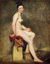 Nu assis, Mademoiselle Rose