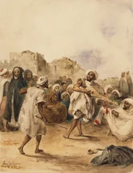 Comédiens ambulants, 1833