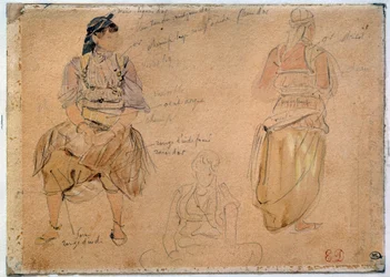 Études de femmes arabes