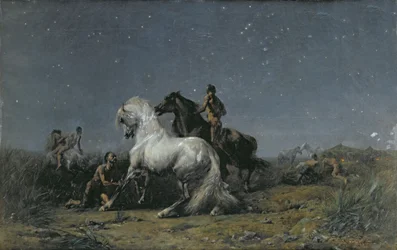 Les voleurs de chevaux, XIXe siècle