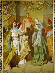 La vie de cour au château du Saint Graal ...