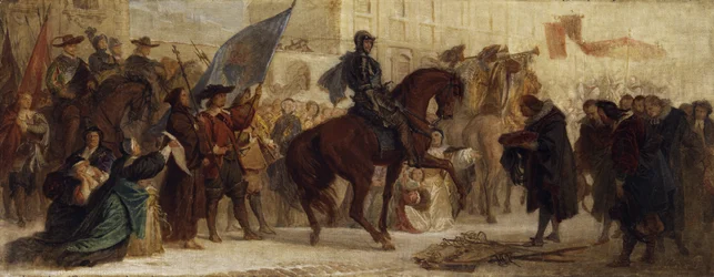 Entrée de Maximilien Ier à Prague après la victoire sur la Montagne Blanche en 1620