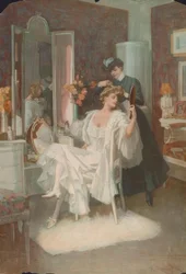 À la toilette