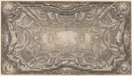 Un grand plafond illusionniste
