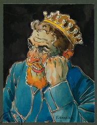 Portrait de Delatroche, cuisinier de camp, Gustrow