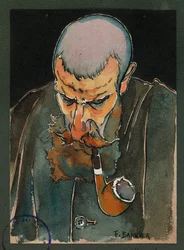 Sergent Lavissiere servant la messe, Gustrow