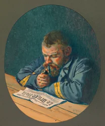 mon ami Liard, la lecture des Bruxellois à Gustrow