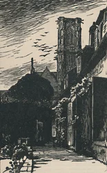 Nevers - Tour de la Cathédrale, 1919