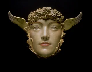 Un masque, vers 1897