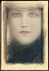 Tête de femme, vers 1910