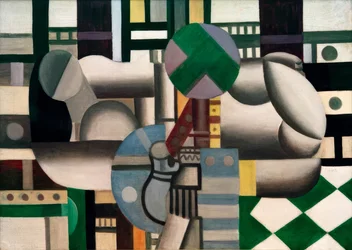 Femme et nature morte