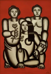 Composition avec trois femmes