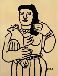 La femme à l
