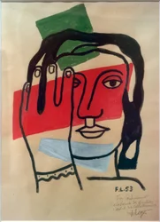 "Tête de Femme (Frauenkopf)"