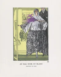 Au Bal Noir et Blanc, pub. 1921