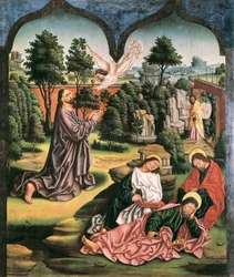 Prière dans le Jardin des Oliviers