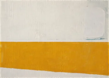 Horizon jaune minimaliste