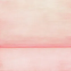 Doux horizon rose