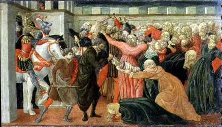 Le massacre des Innocents, détail d
