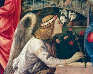 Annonciation et Saints