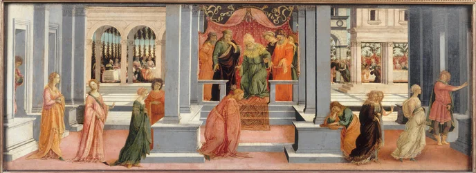 Esther devant Assuérus, 1478-1480