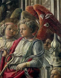 Madone et Enfant avec Anges et Saints, également appelée Notre-Dame du Saint-Esprit ou Retable Barbadori