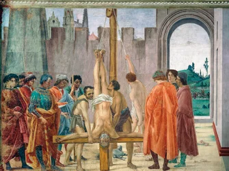 Martyr de Saint Pierre, par Filippino Lippi