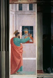Saint Paul visitant Saint Pierre en prison