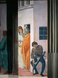 Saint Pierre libéré de prison, par Filippino Lippi, fresque