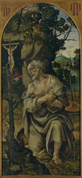 Saint Jérôme en pénitence, vers 1480