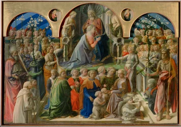 Couronnement de la Vierge …