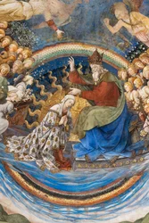 Couronnement de la Vierge, détail