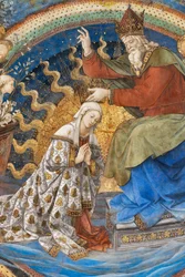 Vierge Marie et Dieu (détail)