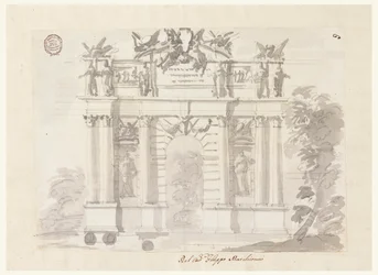Porte dans un mur de jardin