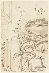 Dessin, esquisses, vers 1750