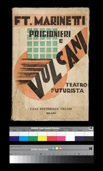 Futurisme : couverture de "Prigionieri e Vulcani"