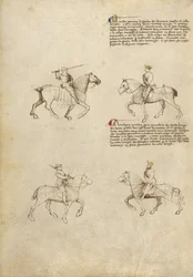 Combat équestre à l