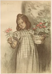 Bouquetière, publié en 1899