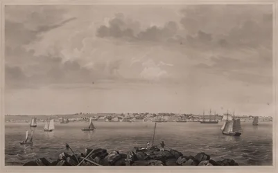 Castine, depuis Hospital Island