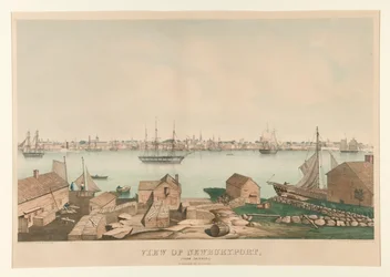 Vue de Newburyport, (depuis Salisbury)