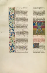 Un tournoi à Bordeaux, vers 1480-83