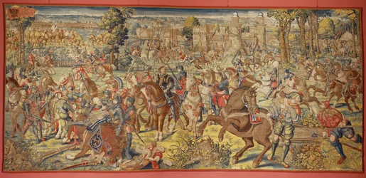 Bataille de Pavie en 1525, Prise de François Ier, roi de France (tapisserie)