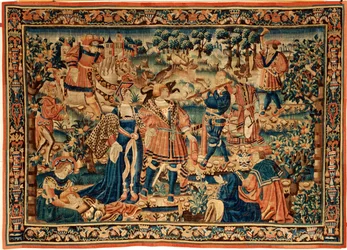 Tapisserie flamande du XVIe siècle